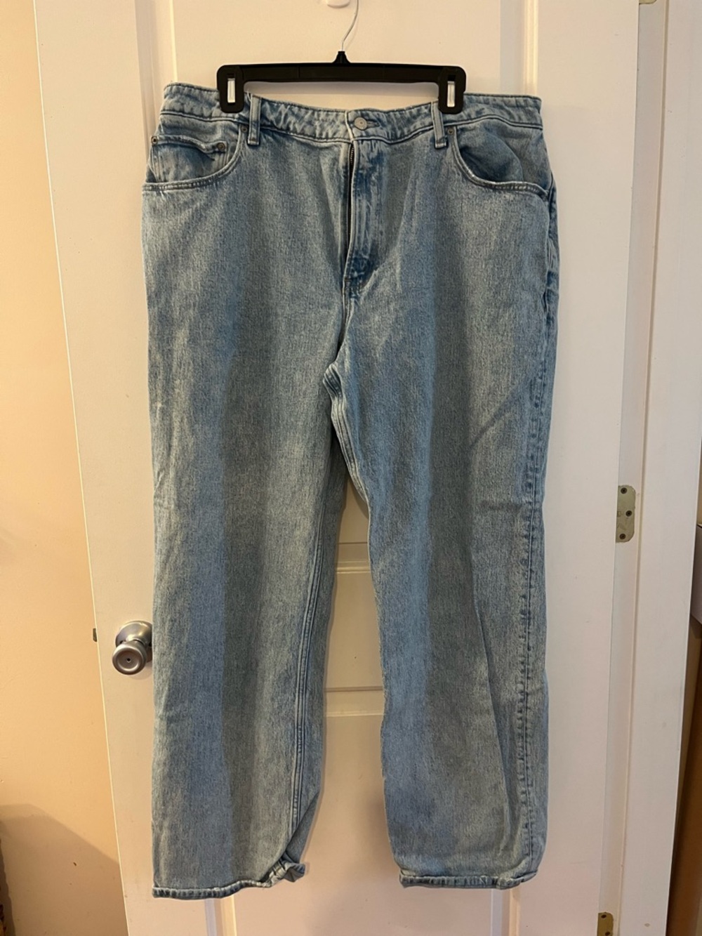 Abercrombie & Fitch Light Blue Relaxed Jeans